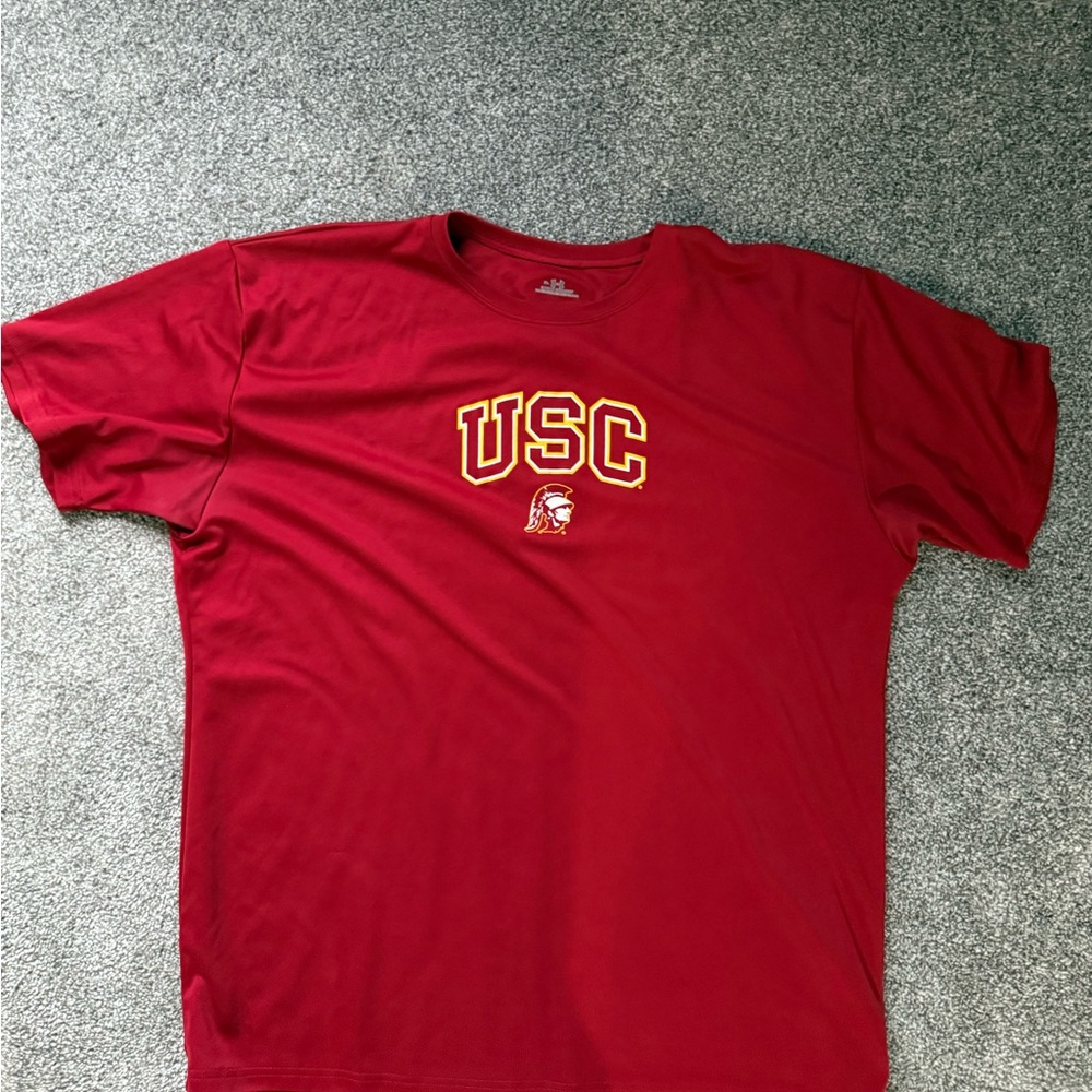 Under Armour USC Garnet Short-Sleeve Logo Tee